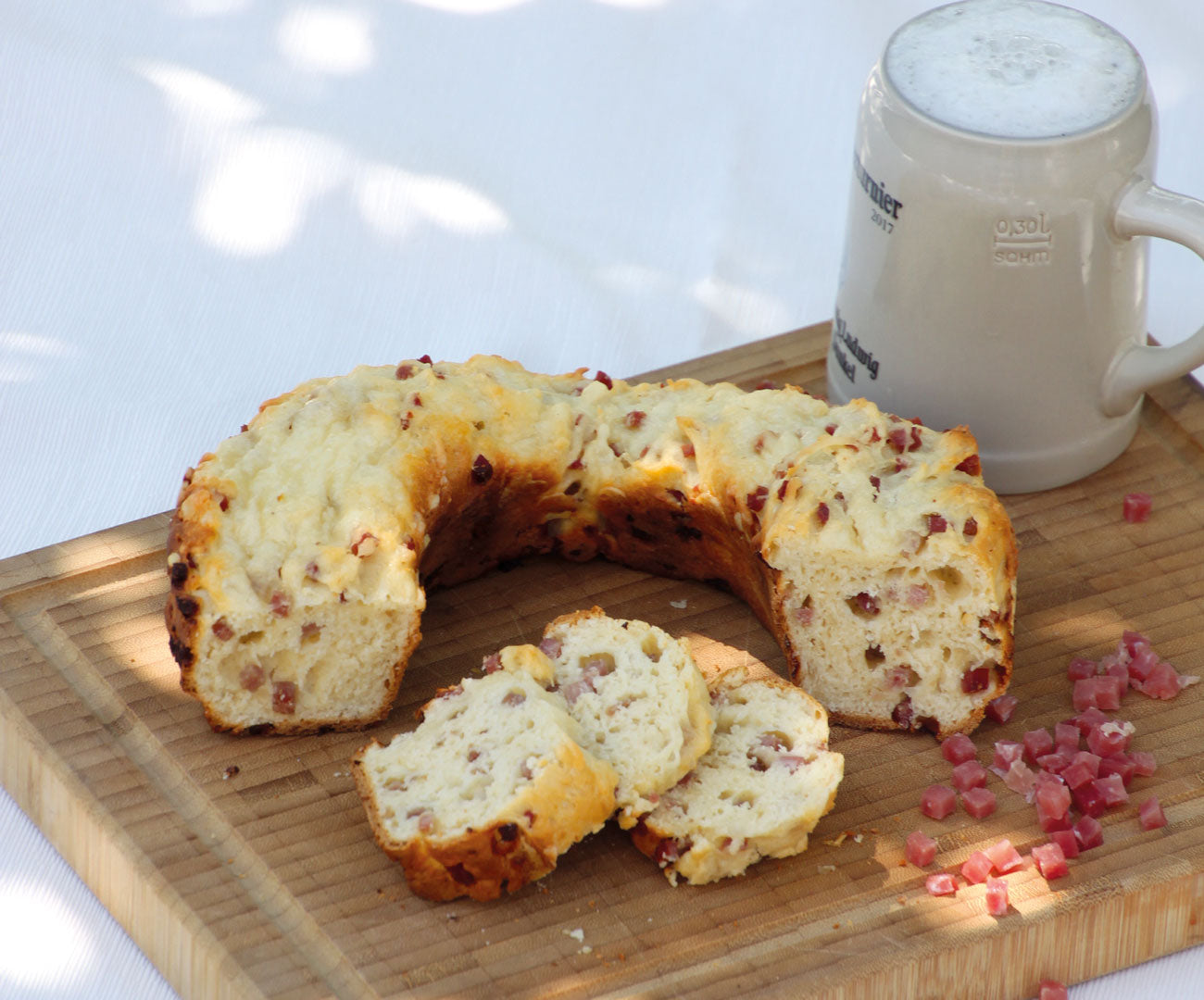Bread: Breadmaster ham and cheese – RoadBaker