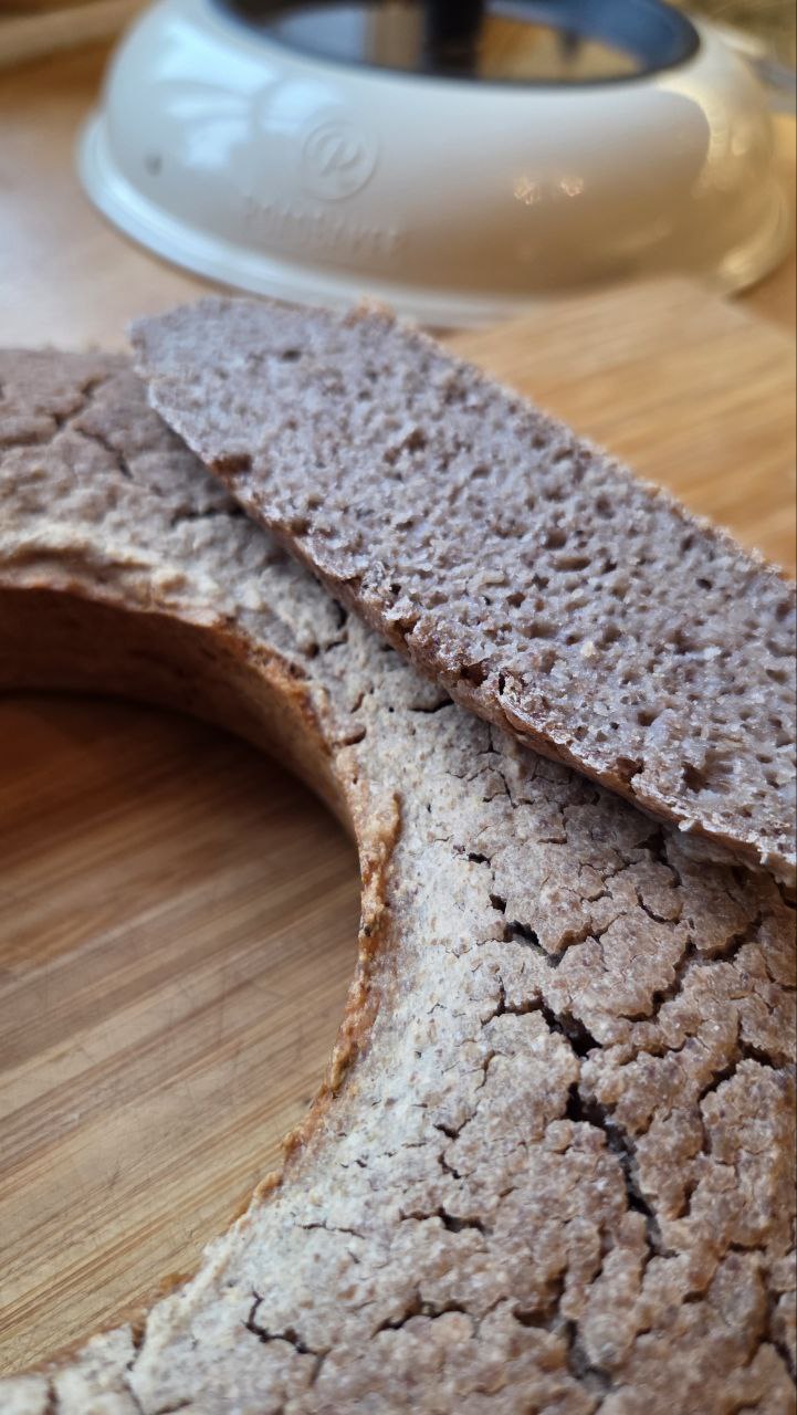 Buchweizenbrot Rezept: Einfaches 3-Zutaten-Brot ohne Hefe