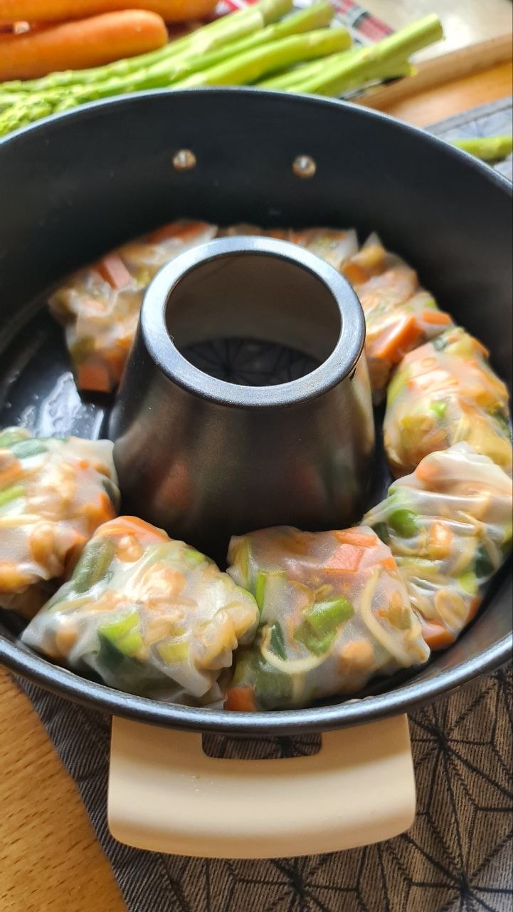 🥢 Gebackene Spring Rolls im RoadBaker 🔥🌿