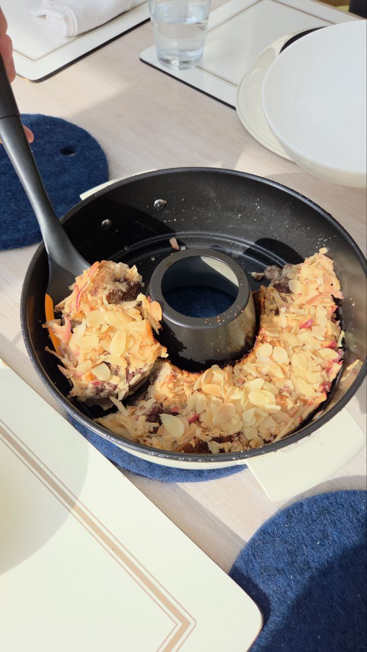 Marmor-Apfel-Zauberkuchen