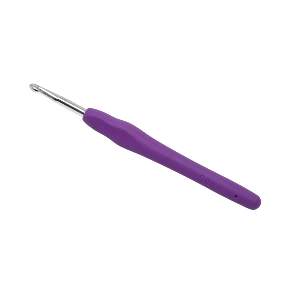 
                  
                    Häkelnadel 5,0 mm - 14 cm Länge - Softgriff
                  
                