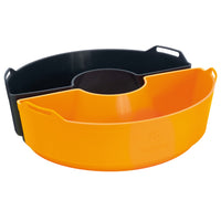 RoadSilicone Mitad y Mitad – Moldes de silicona para hornear, juego de 2 moldes medios